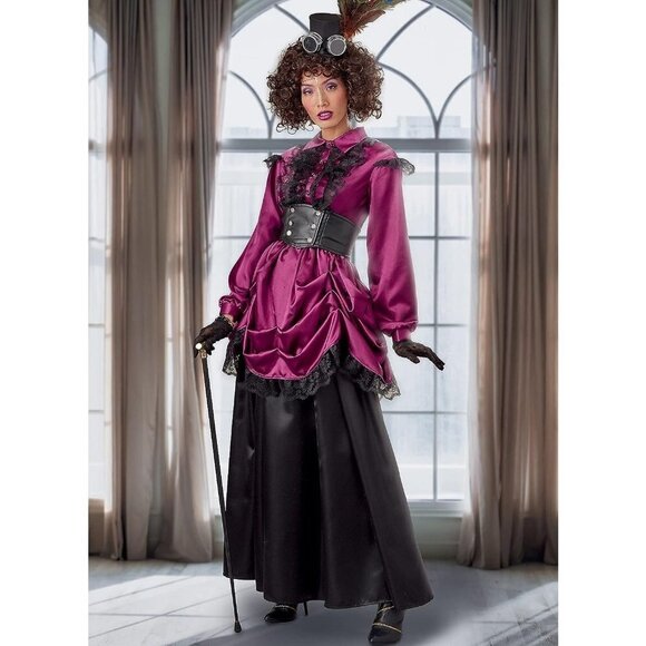 McCalls Sewing Pattern 8184 Costume Steampunk Adventurer Dress Misses Size 6-14 - Picture 5 of 7